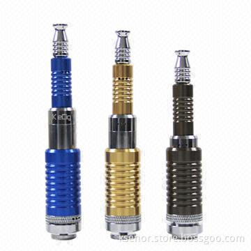 E-cigarette Starter Kit, 18650/18350 Battery, 900/2,000mAh Capacity and 3.7 to 7.2V Output Voltage